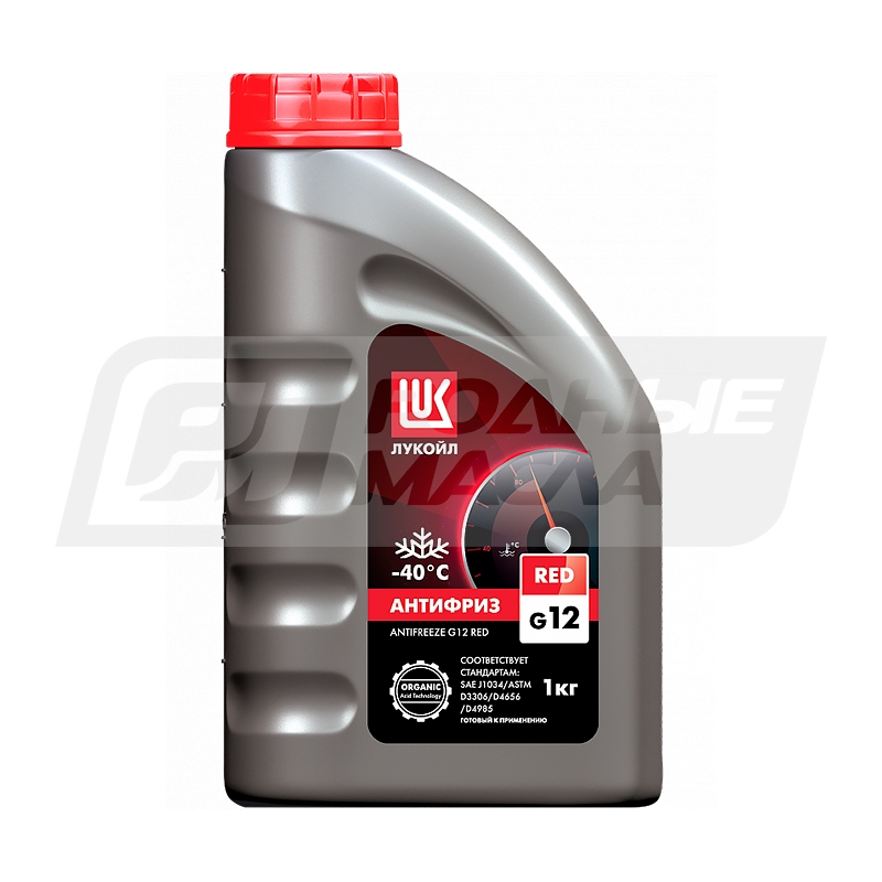 ЛУКОЙЛ G12 Red (Красный), 1кг 227392
