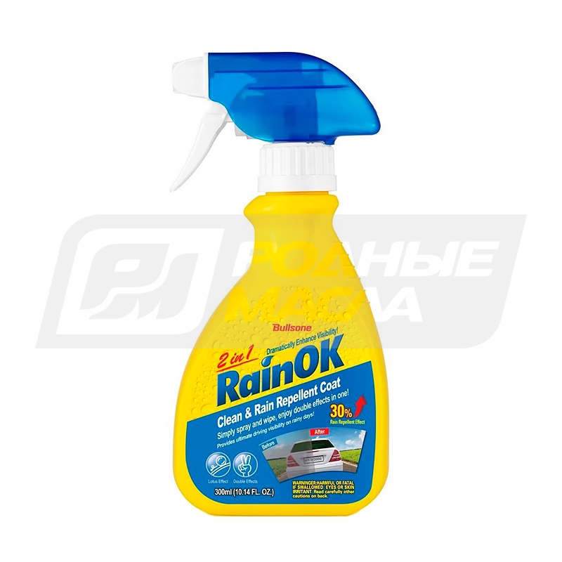 BULLSONE RainOK Clean & Rain Repellent Coat 2in1, 300мл ROK06200003