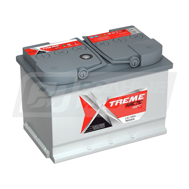 X-TREME Arctic 78 (L3.1) 78 Ач, п/п PLNT0116951